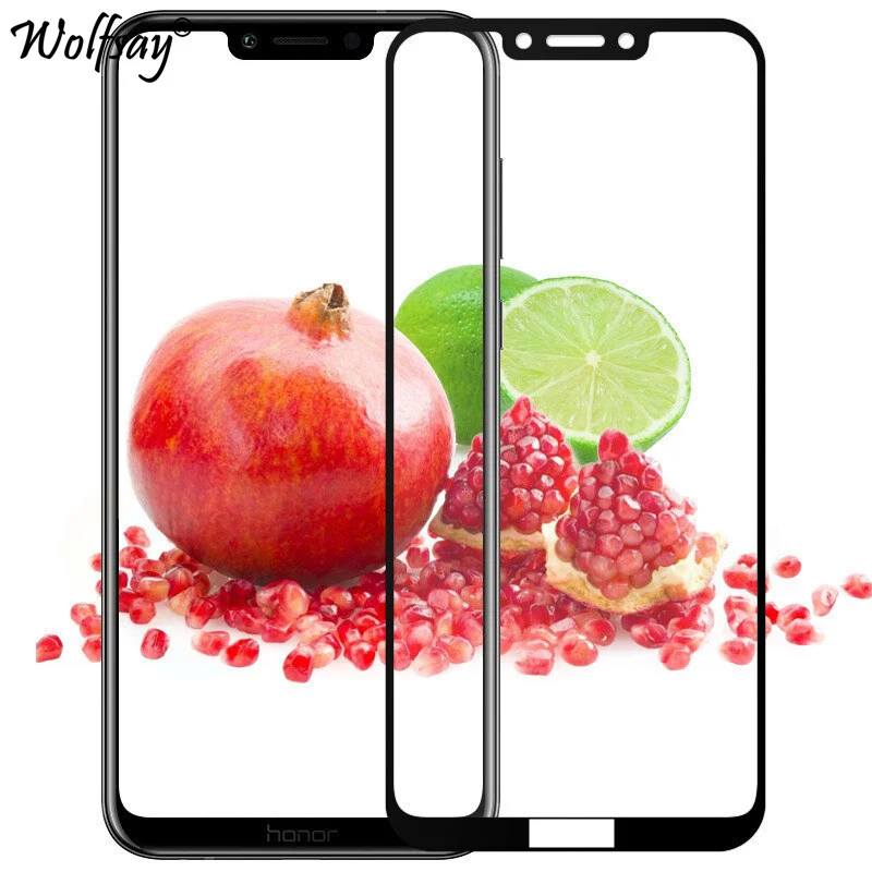 Закаленное стекло с полным покрытием для Honor Play защита экрана HD 9H Huawei Play|Защитные