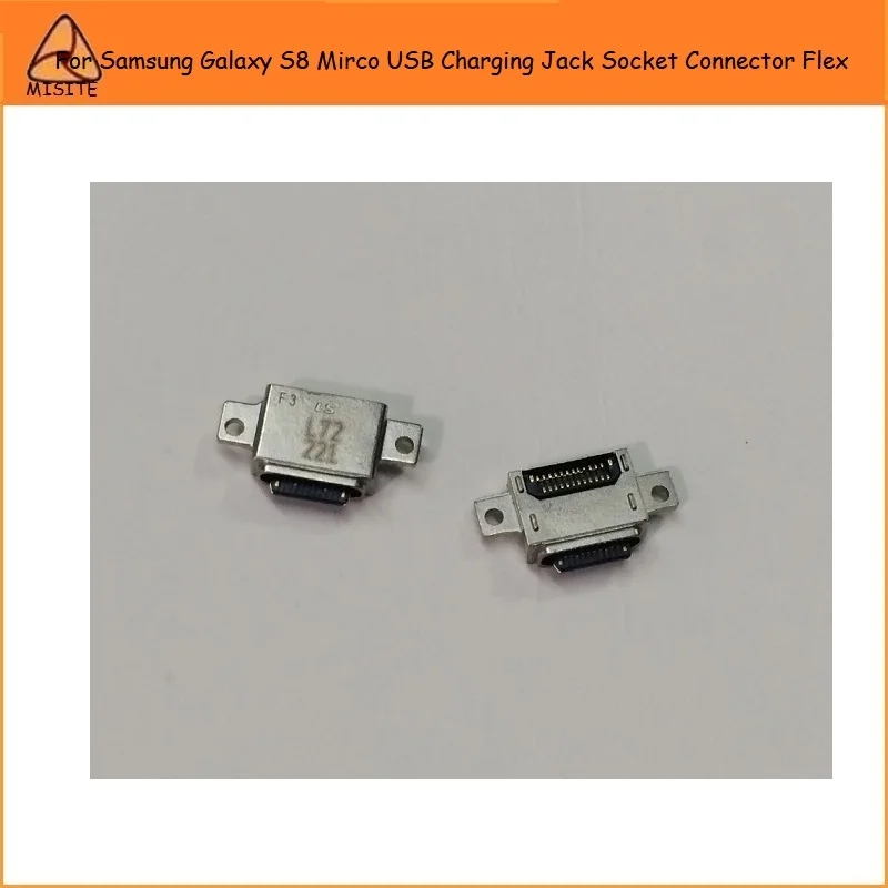 

100Pcs/Lot Original New Micro USB Charging Port Jack Socket Connector for Samsung Galaxy S8 G950 Charger Dock Plug