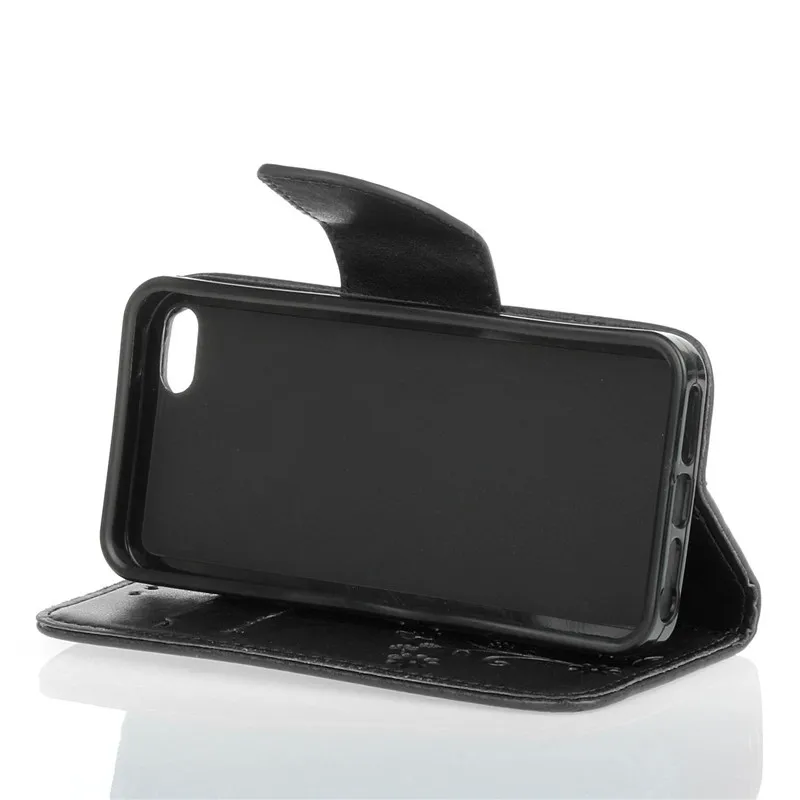 Toparmor искусственная кожа флип Капа Телефон чехол для iPhone 5/5S/SE 4.0 &quotслота бумажник