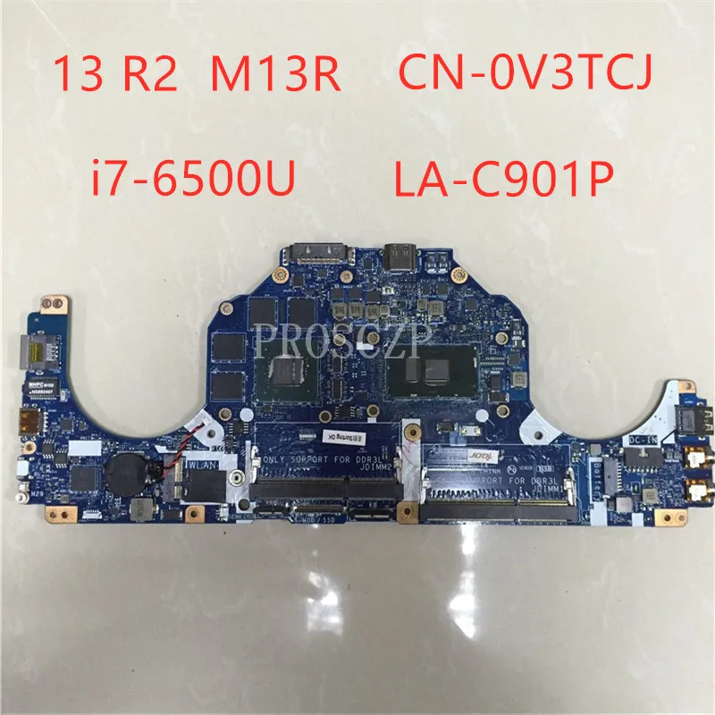 Бесплатная доставка Для материнской платы ноутбука 13 R2 M13R LA-C901P 0V3TCJ CN-0V3TCJ CPU GTX960M GPU