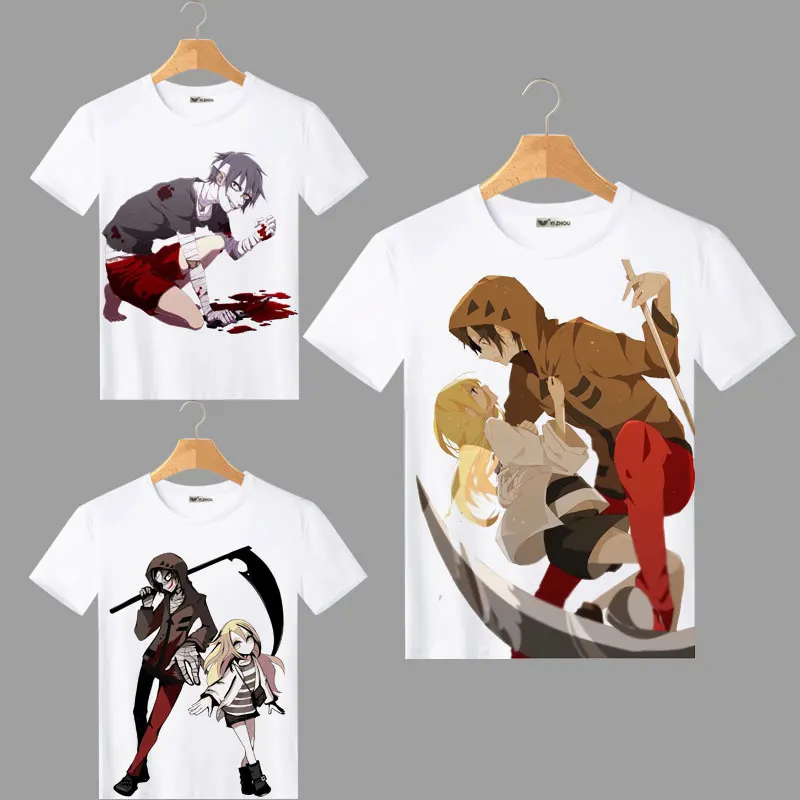 

Anime Angels of Death Summer Student New T-Shirt Japanese Short Sleeve Round Neck Fashion Casual Men and Women Print T-Shirt