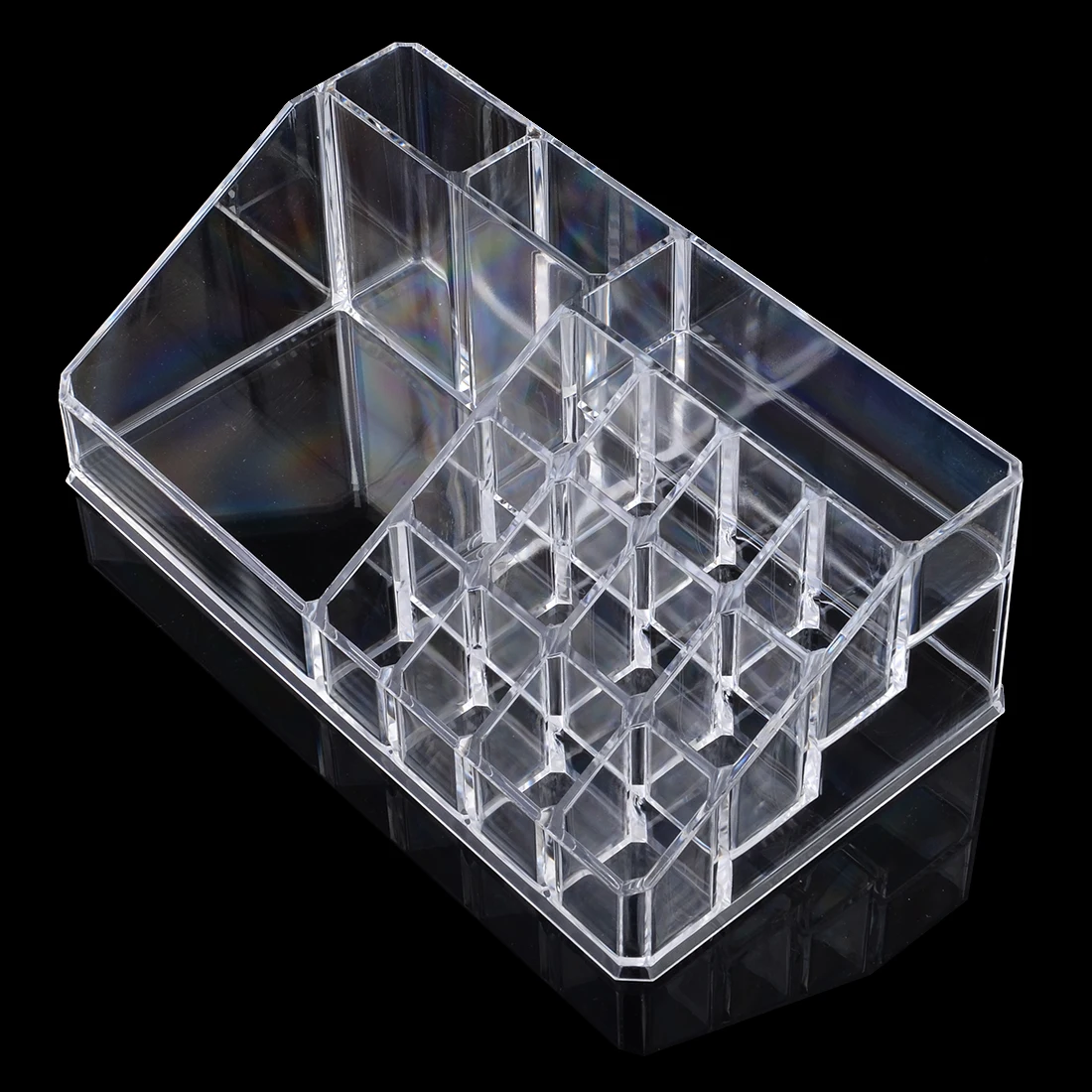 High Quality Applied Cosmetics Organizer Clear Acrylic Make Up Storage Jewelry Case Lipstick Liner Brush Holder Box