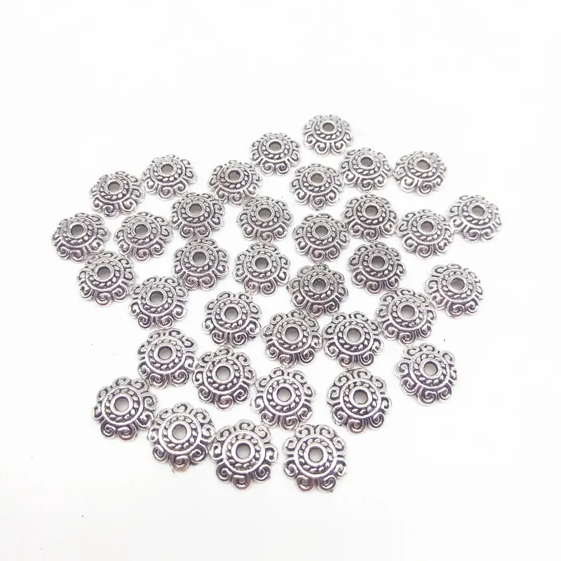 200 шт./пакет металлические бусины из цинкового сплава разделители для крышек