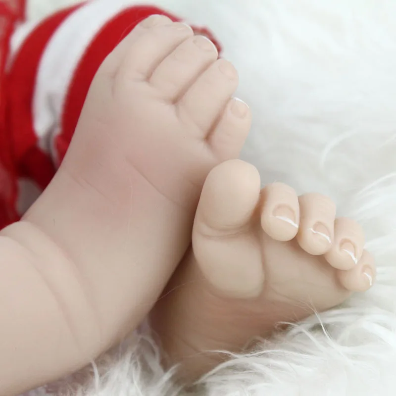 Ручной Reborn Куклы 55 см реалистичные Мягкий силиконовый винил Bebe Brinquedos Для