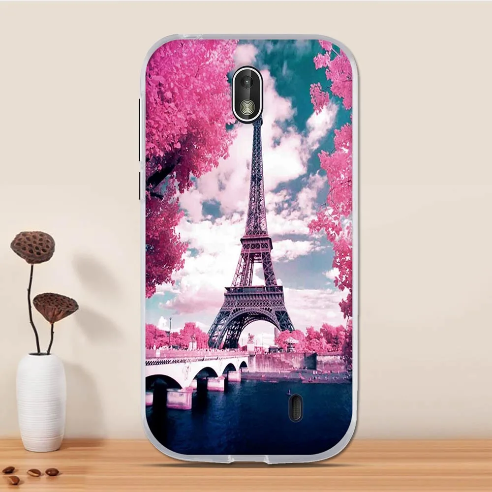 Чехол для Nokia 1 силиконовый чехол ТПУ Мягкий 3D Рисунок Funda для Nokia1 Nokia 1 Капа чехол для телефона для Nokia 1 защитный чехол