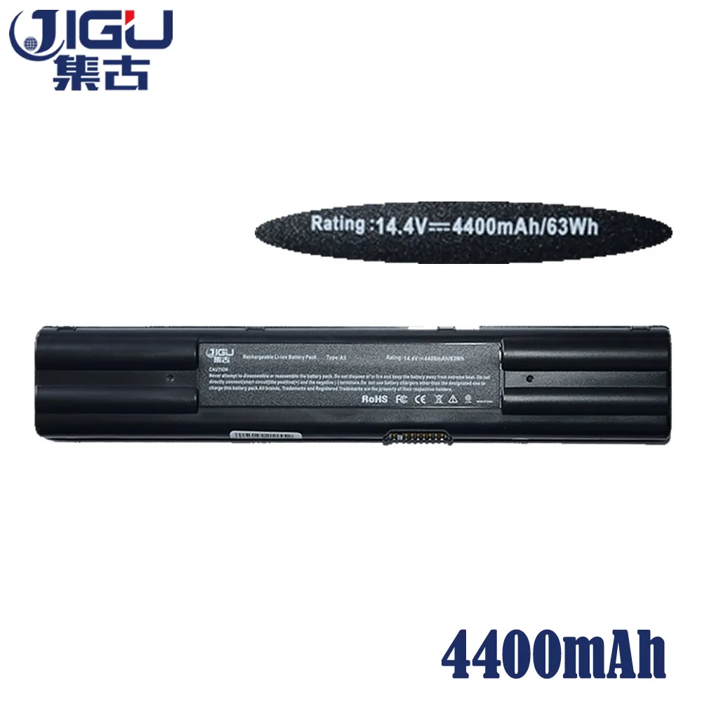 JIGU laptop battery for ASUS A7C A7F A7G A7J A7K A7M A7S A7T A7U Z91L Z91G Z91E G2S G2P G2K G1S Z92J Z92R Z92T Z92V|laptop battery|battery asuslaptop