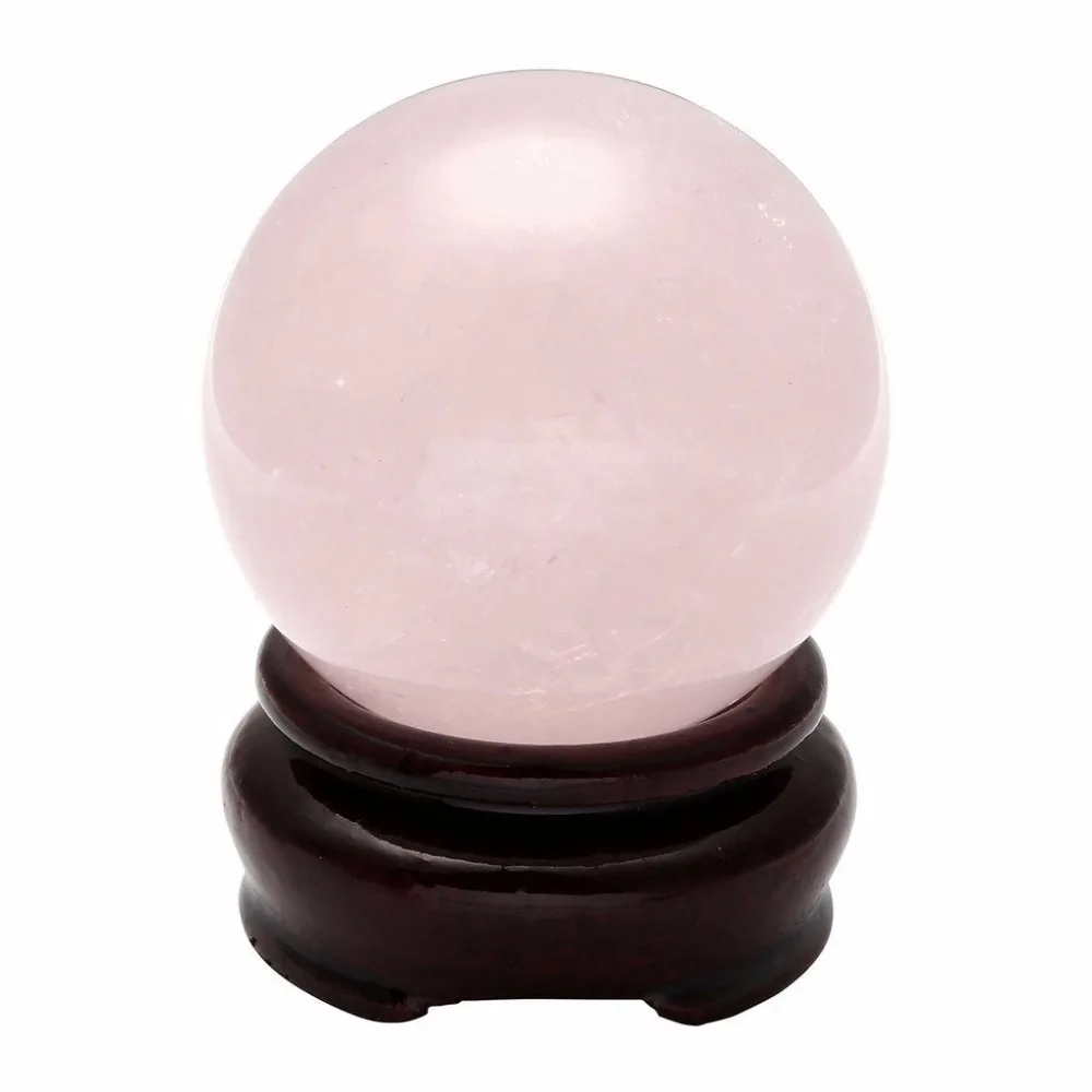 Кристаллы для домашнего декора шар целебный кристалл натуральный розовый кварц 1