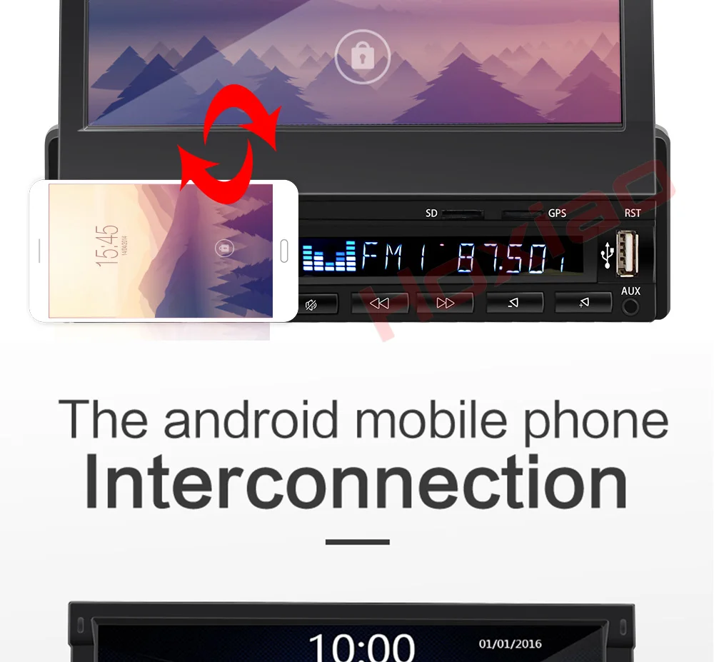 Автомобильный стерео аудио Радио Bluetooth 1DIN " HD выдвижной сенсорный экран монитор MP5 плеер SD FM USB камера заднего вида
