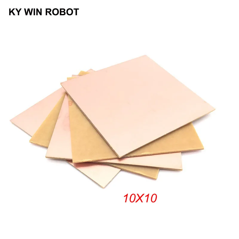 5 шт. PF PCB односторонняя медная плакированная пластина DIY Kit ламинированная