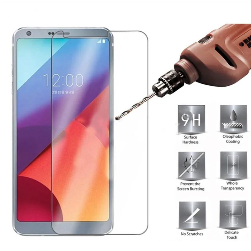 2 Защитная пленка для экрана ПК LG G6 Стекло из закаленного стекла защиты телефона