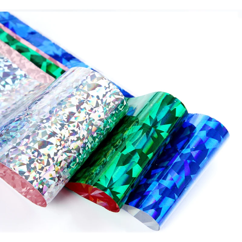 1 рулон звездная Фольга для ногтей голографический стикер наклейка