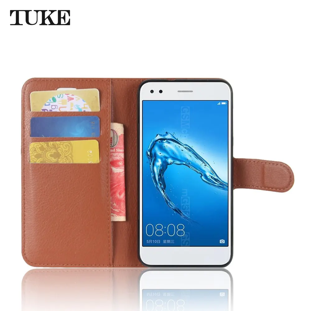 Чехол бумажник с подставкой из искусственной кожи для Huawei Enjoy 7 Honor 6A 9 чехол книжка