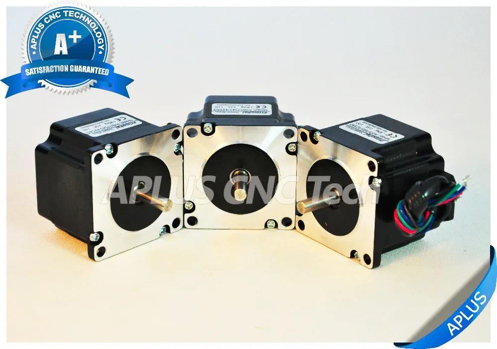 3 шт. NEMA 23 шаговый двигатель 113 1 oz in 45 мм 2.5A 8 градусов 4 провода|nema 23|nema stepper motorstepper