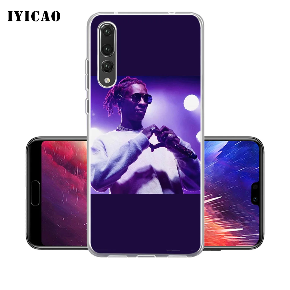 IYICAO Young Thug Рэппер Мягкий силиконовый чехол для телефона Huawei P30 P20 Pro P10 P9 P8 Lite P Smart TPU
