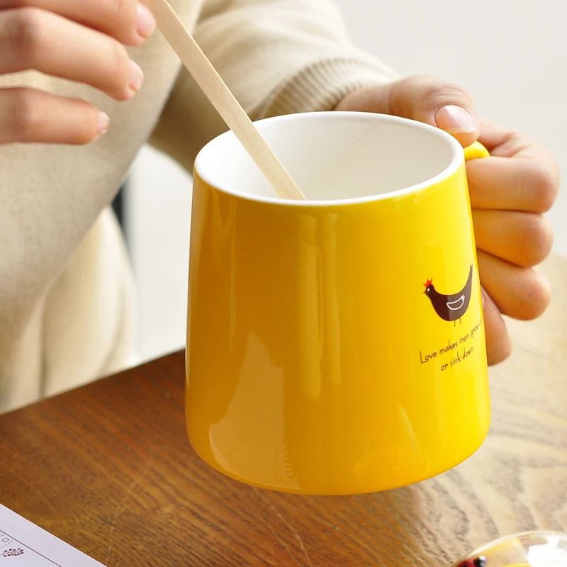 Мультяшные животные микро чашка ландшафт кружки для молока и кофе креативные