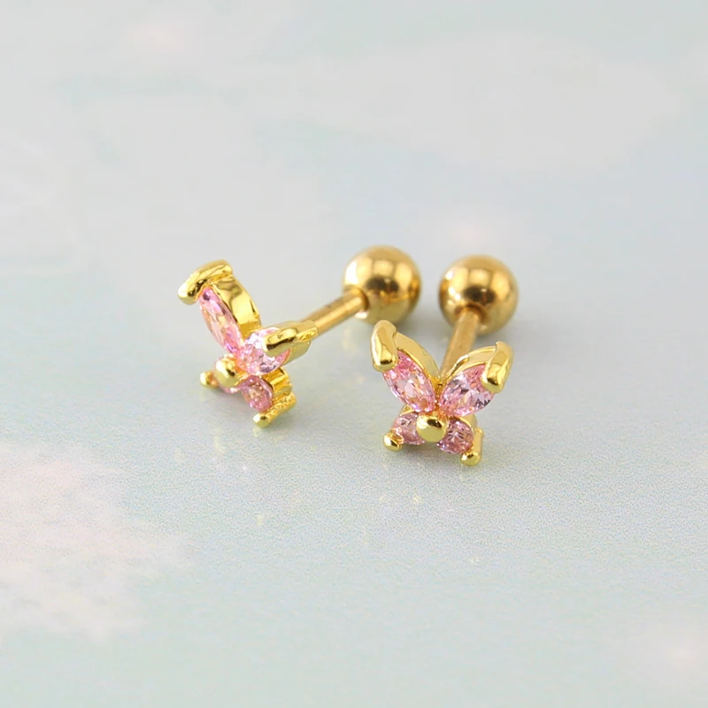 1 пара красивые серьги на козелок из хирургической стали ушной хрящ|surgical steel