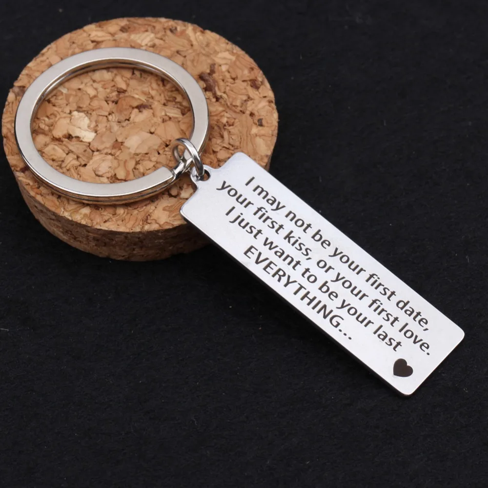key chain huasband wife couples lover ring gifts circle keys holder tag trucker deiver fsshion trendy |