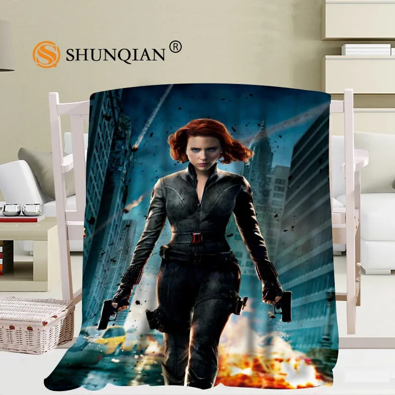 Blanket Заказное дорожное одеяло с рисунком Marvel для дома, телевизора, повседневное мягкое пушистое теплое одеяло для семьи - Цвет: Blanket