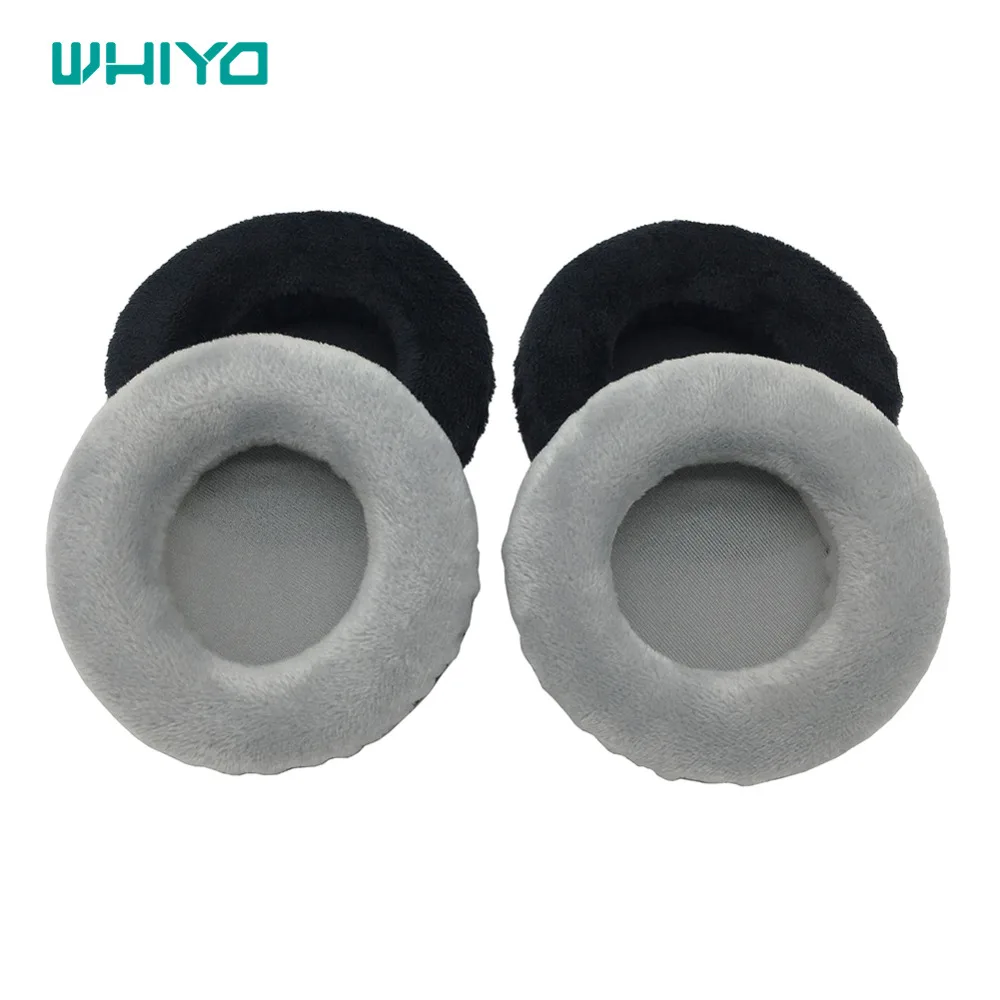 Whiyo 1 Pair of Velvet Leather Ear Pads Cushion Cover Earpads Replacement for TELEX 850 AIRMAN Aviation Headphones