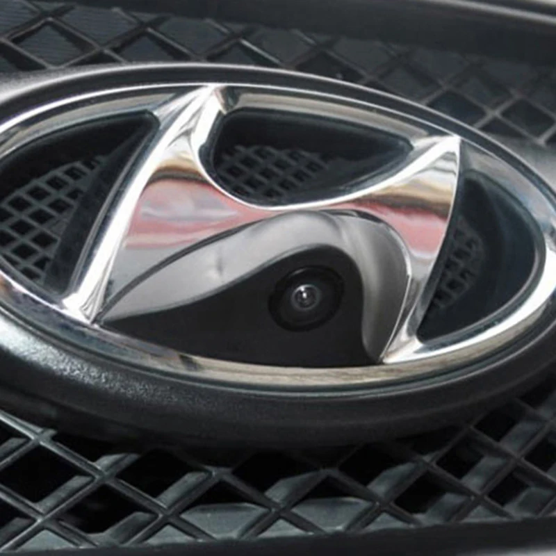 Водонепроницаемый Широкоугольный ccd HD Цвет для hyundai логотип фронтальная камера