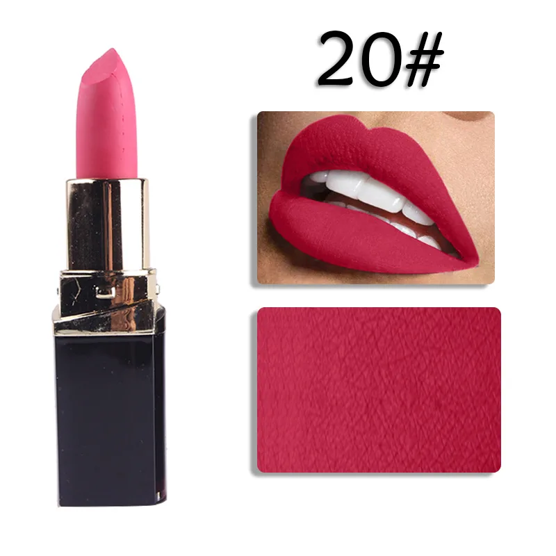 20 Miss Rose, водостойкая матовая помада, стойкая губная помада Kyliejenner, палитра, красная, телесная, матовая Косметическая Помада для макияжа - Цвет: 20
