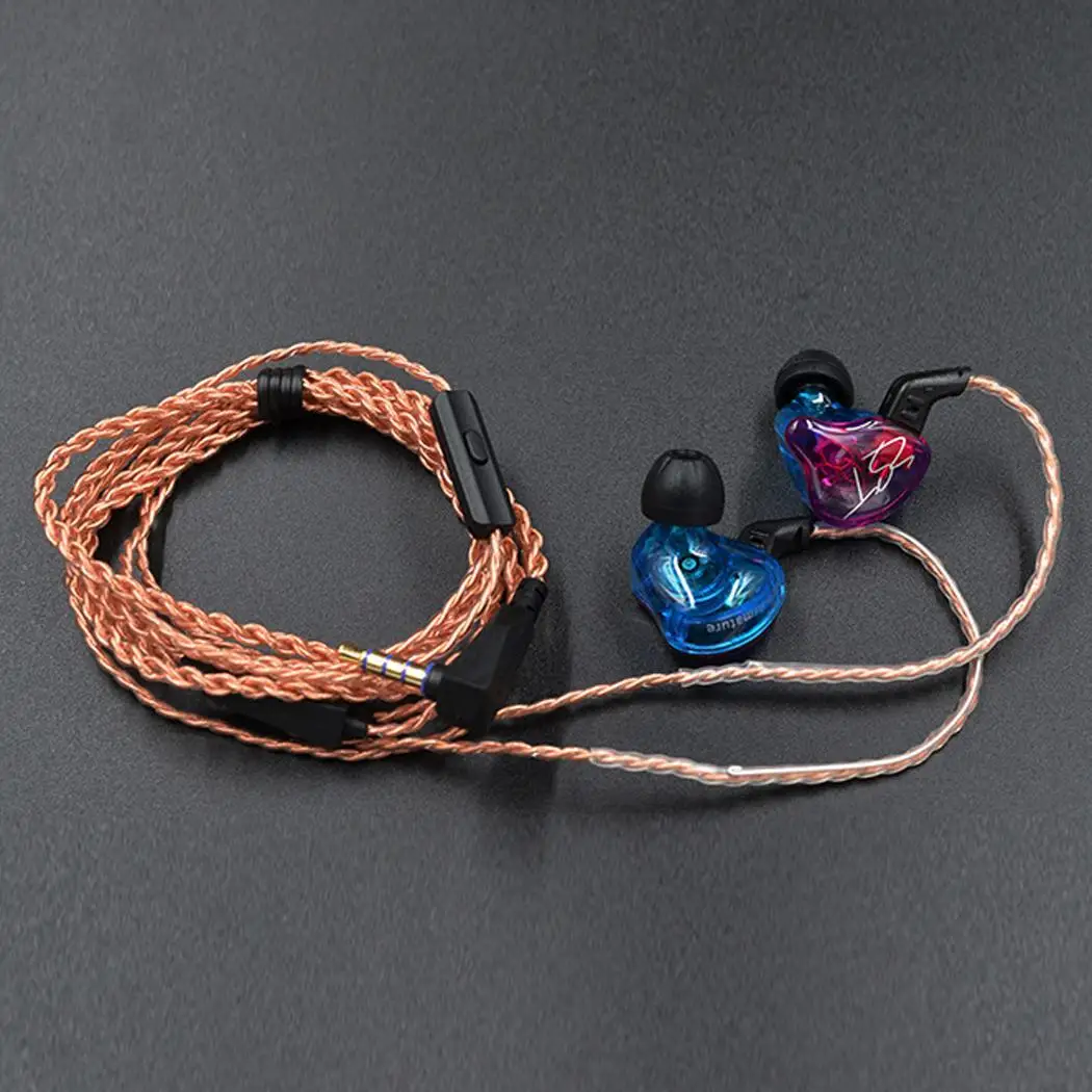 3.5mm Jack Wired In- Ear Earphones 20-40000Hz Earbuds Dynamic For 10 No Support 19g Phone 106dB MP3 | Электроника