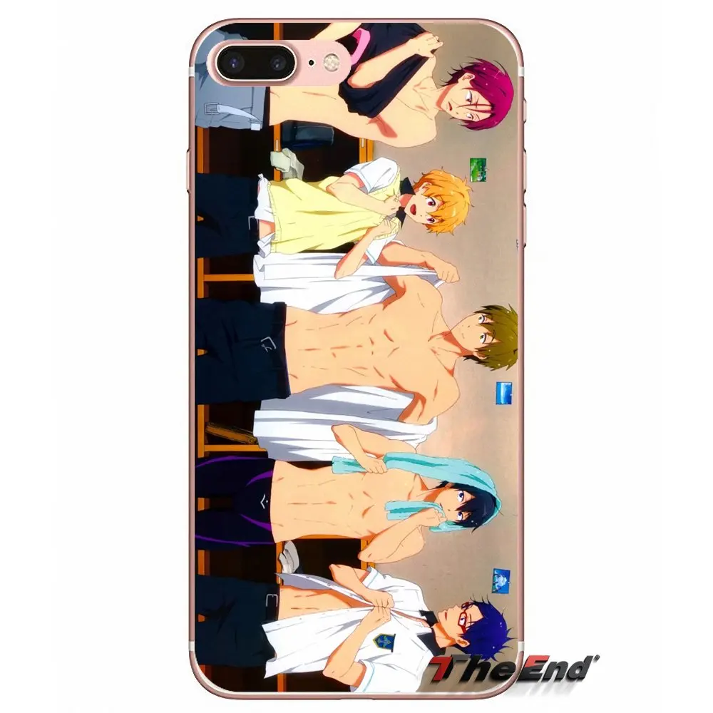 For Xiaomi Redmi 4 3 3S Pro Mi3 Mi4 Mi4i Mi4C Mi5 Mi5S Mi Max Note 2 Iwatobi swim club rei ryugazaki nagisa | Мобильные телефоны и