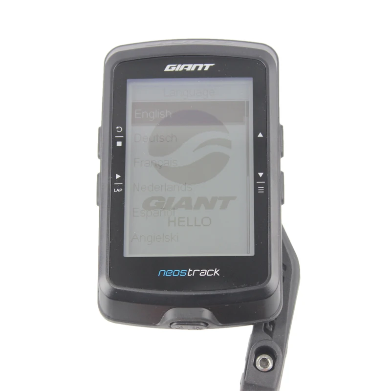 Гигантский компьютер Neostrack GPS велосипедный Ant + Bluetooth черное Велосипедное