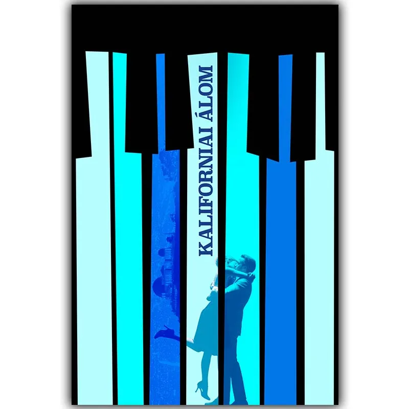La Land плакат художественный шелковый постер с принтом 30x45 см 50x75 60x90 картинки для