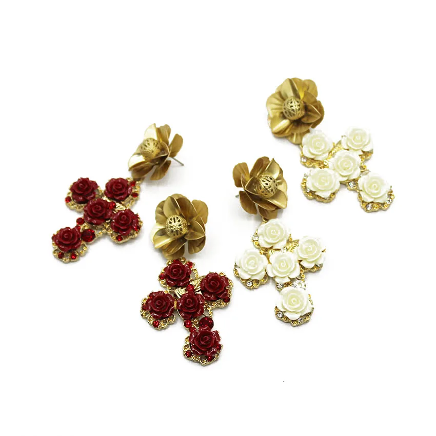 2020 новые преувеличенные металлические серьги в форме шара и цветка ретро стиле