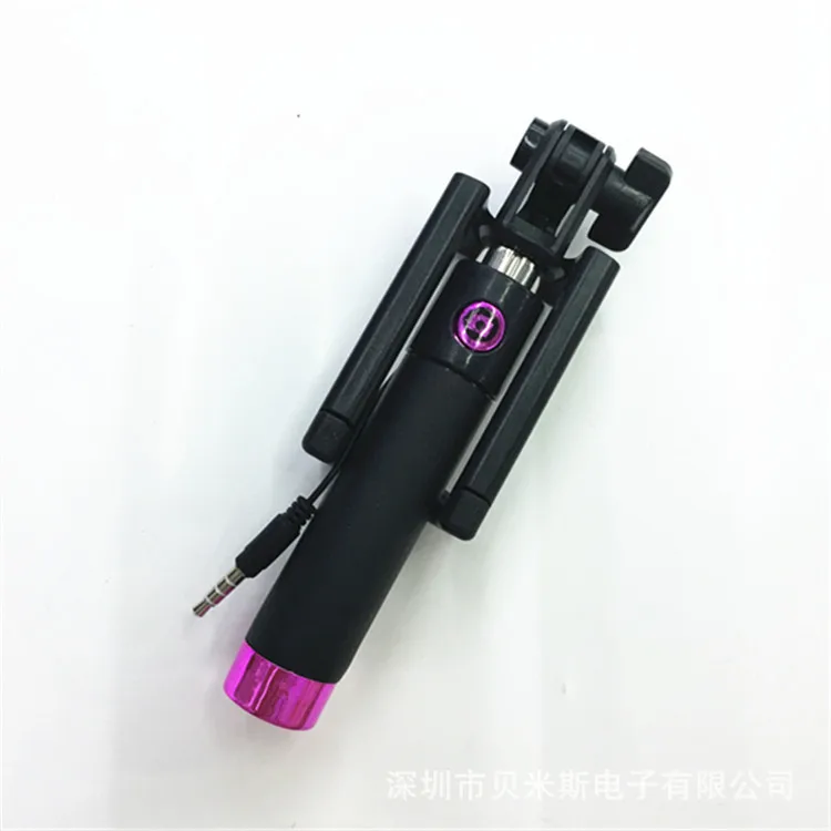 Mini self timer bar gift mobile phone three generation folding selfiestick rod selfie stick | Электроника