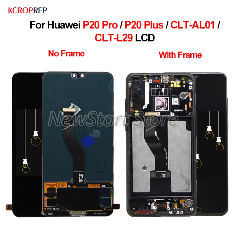 ЖК дисплей с сенсорным экраном и дигитайзером в сборе для Huawei P20 Pro Plus телефон P20Pro