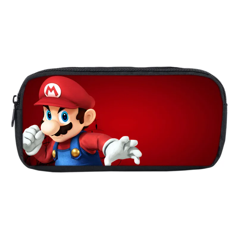 Мультфильм trousse Марио smash bros косметички Карандаш сумка для мальчиков и девочек пенал обратно в школу чехол поставки Детская сумка