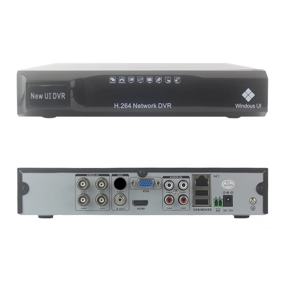 Микрофон Камера Системы Скрытого видеонаблюдения Аудио 900tvl CCTV DVR Kit 18 м кабель