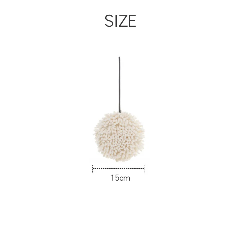 YEATION Chenille ткань для подвешивания мягкое плюшевое полотенце рук впитывающая