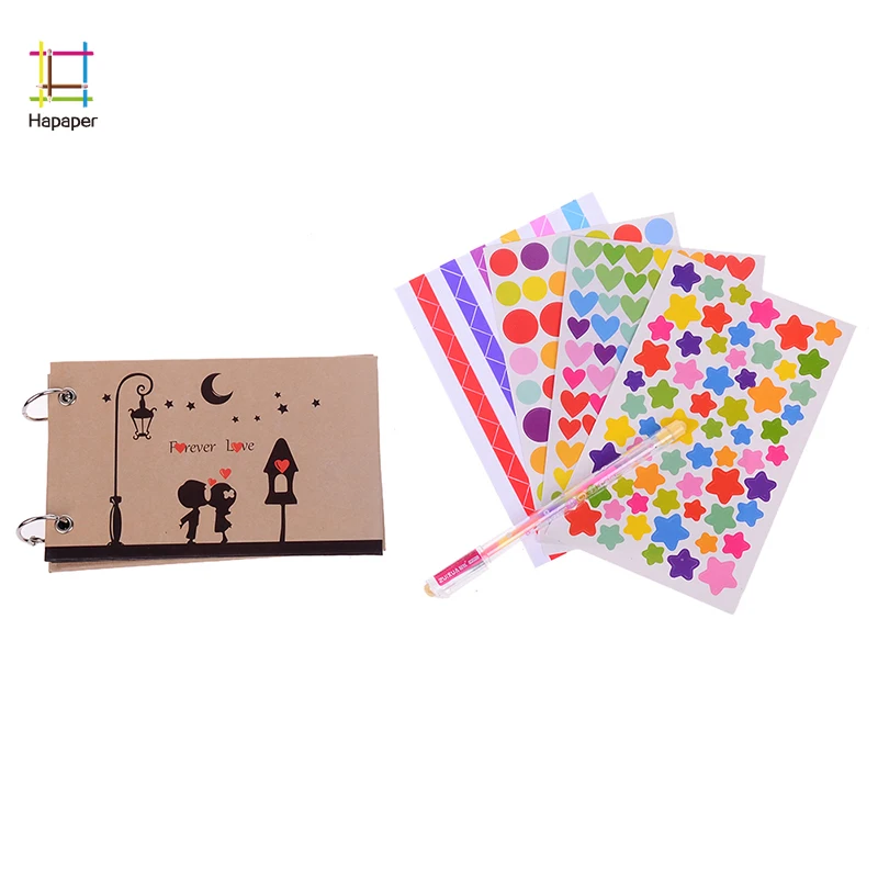 Детский фотоальбом ручной работы для самостоятельной сборки 5 дюймов мини пара