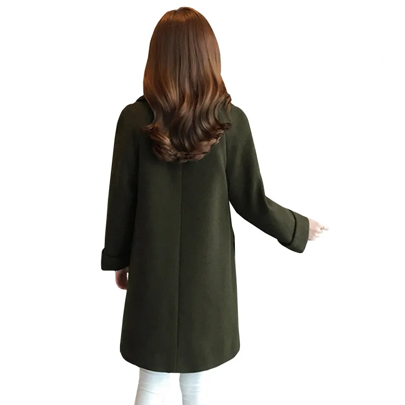 Теплые зимние женские пальто 2020 большой размер Свободное длинное женская