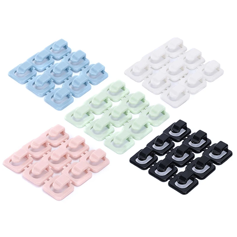 

Car Wire Clip USB Cable Sticker Fixed Clamp Clips Fastener Charger Clasp Retaining In Auto Accessories Holder Car-styling