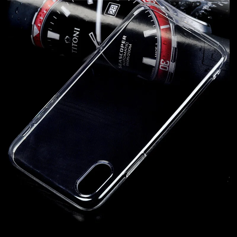 Прозрачный ультра тонкий Тонкий силиконовый чехол для Iphone xs чехлы прозрачная ТПУ