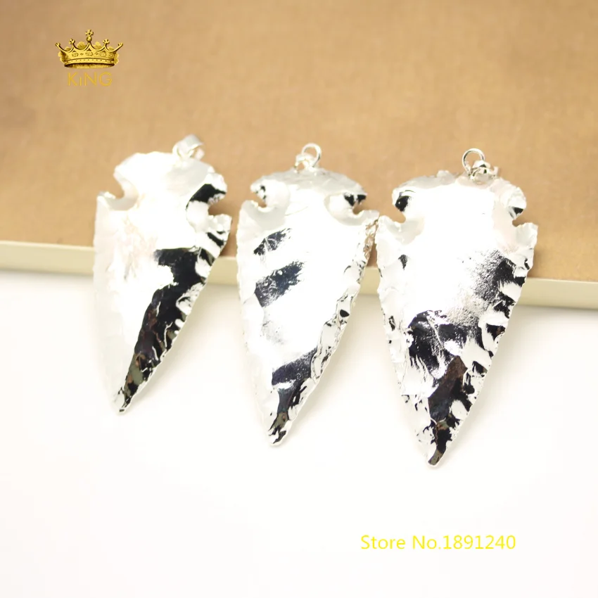 5 шт черный турмалин гальванизированная Серебристая Медь Бисероплетение