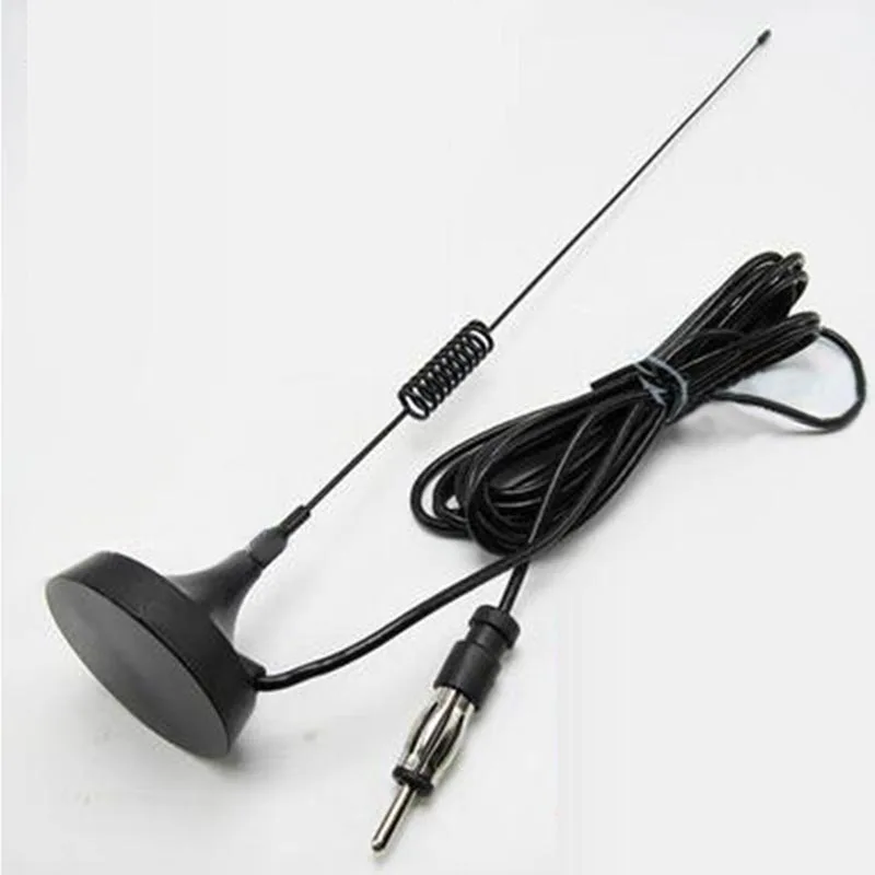 1 шт. Универсальная автомобильная антенна AM/FM магнитное основание с удлинителем 2