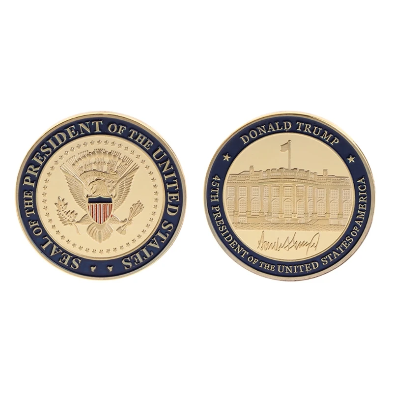 

Non Currency Coin High Quality Collection Coin Commemorative Coin US 45th President DOnald Trump Collection Arts Gifts Souvenir