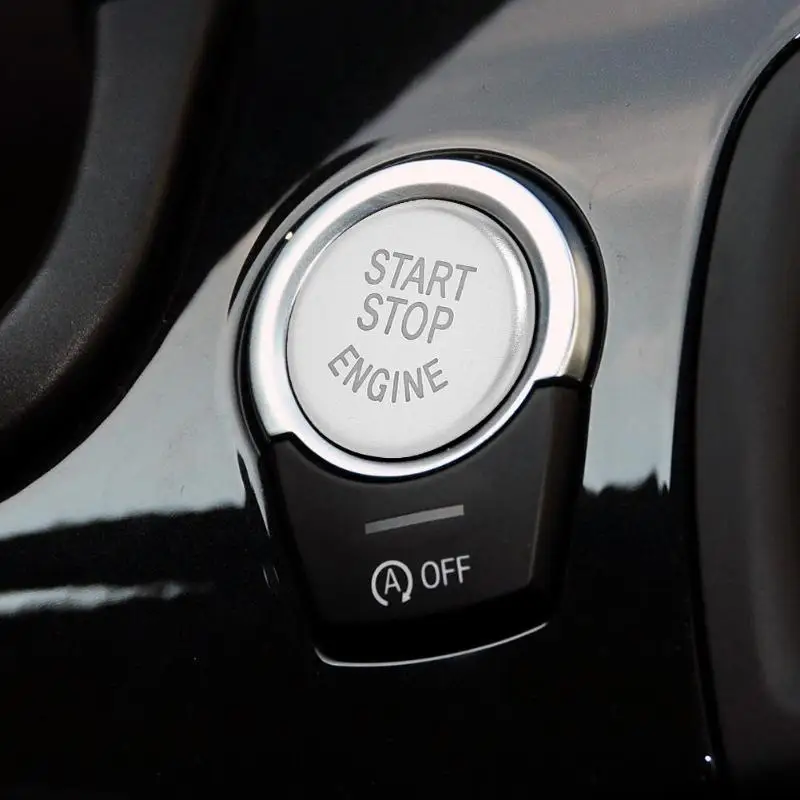 Замена ключа зажигания VODOOL крышка для автомобильного двигателя Onekey Start Stop BMW F/G Code