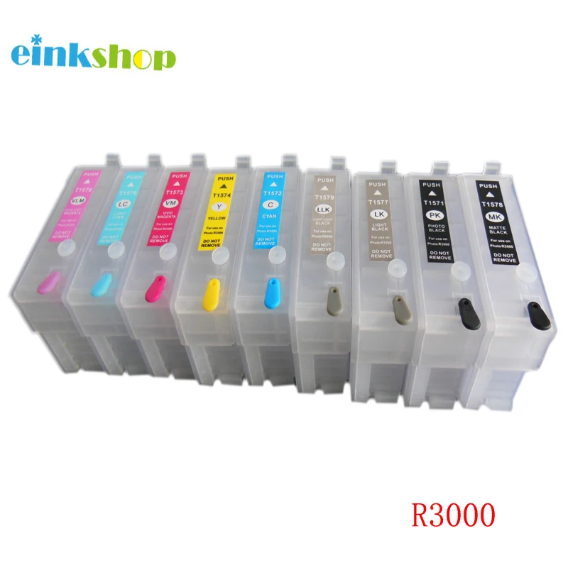 Einkshop для Epson R3000 многоразовые картриджи принтера stylus R3000|epson r3000 refillable cartridges|refillable