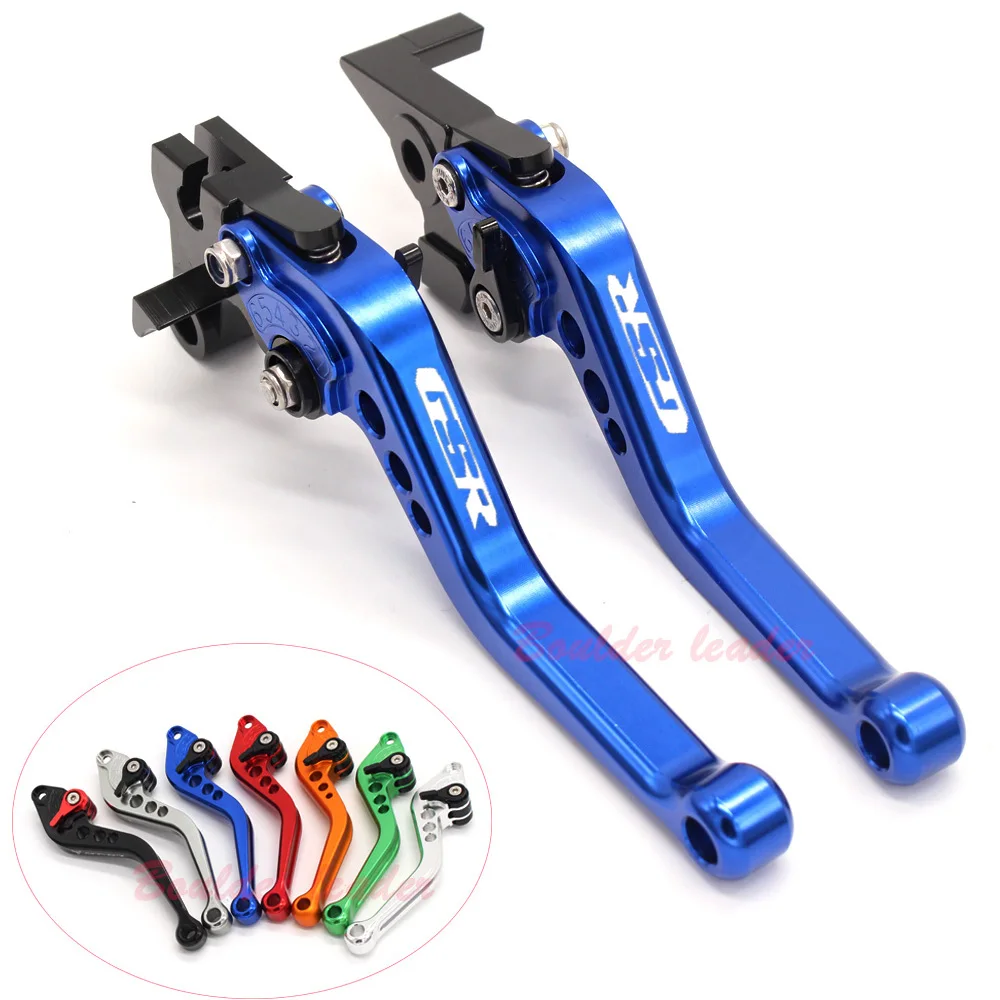 Для SUZUKI GSR600 2006 2011 GSR750 2016 GSR400 2008 2012 CNC регулируемые короткие 2 пальцевые рычаги