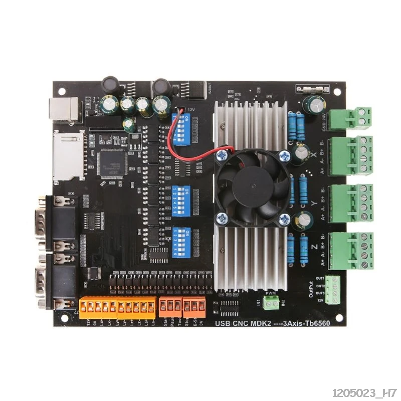 1 комплект USB MDK2 CNC 3 оси tb6560 шаговый двигатель драйвер платы для гравировального Станка драйвер платы 24 В 3.5A