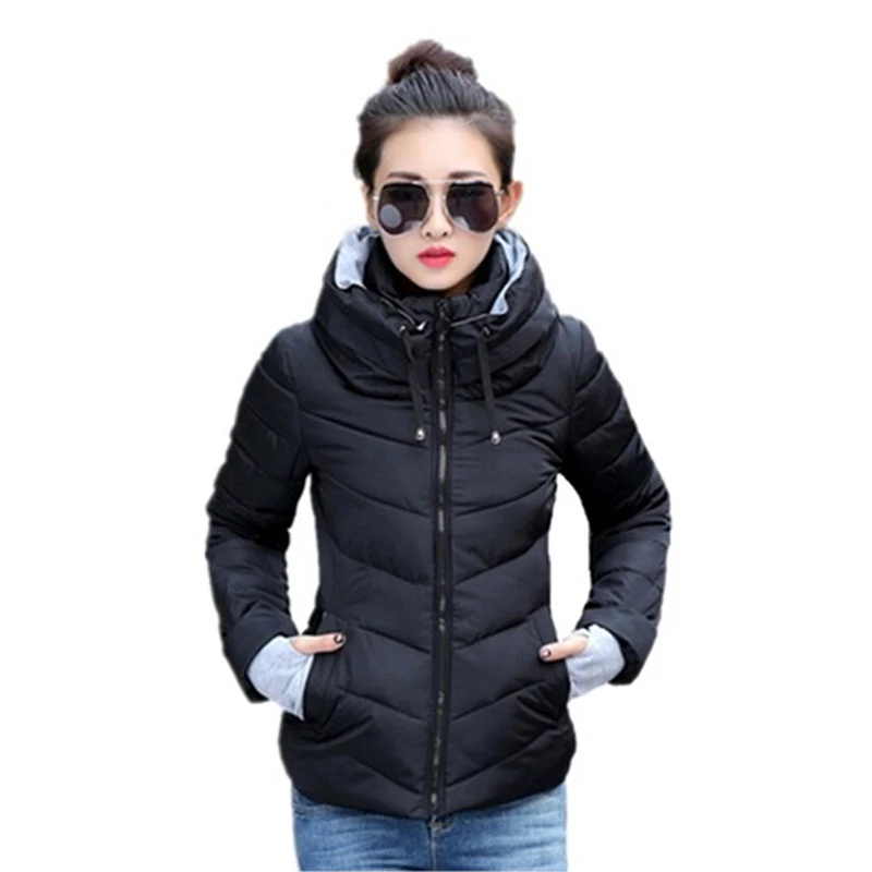 Winter Jacket Women Parkas Thick Coat Outerwear Plus Size Heigh Quality Female Slim Cotton-Padded Jackets And Coats | Женская одежда