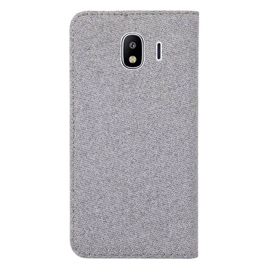 For Samsung Galaxy J4 Plus Case Flip PU Leather Phone 2018 J415F J415 SM-J415F J4Plus | Мобильные телефоны и аксессуары