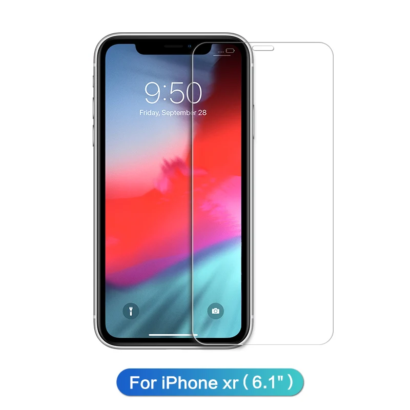 For iphone XR Защита экрана SmartDevil для iphone X Xs Max Xr 2.5D изогнутое закаленное стекло для iphone 6 6s Plus 7 Plus 8Plus защита экрана - Цвет: For iphone XR