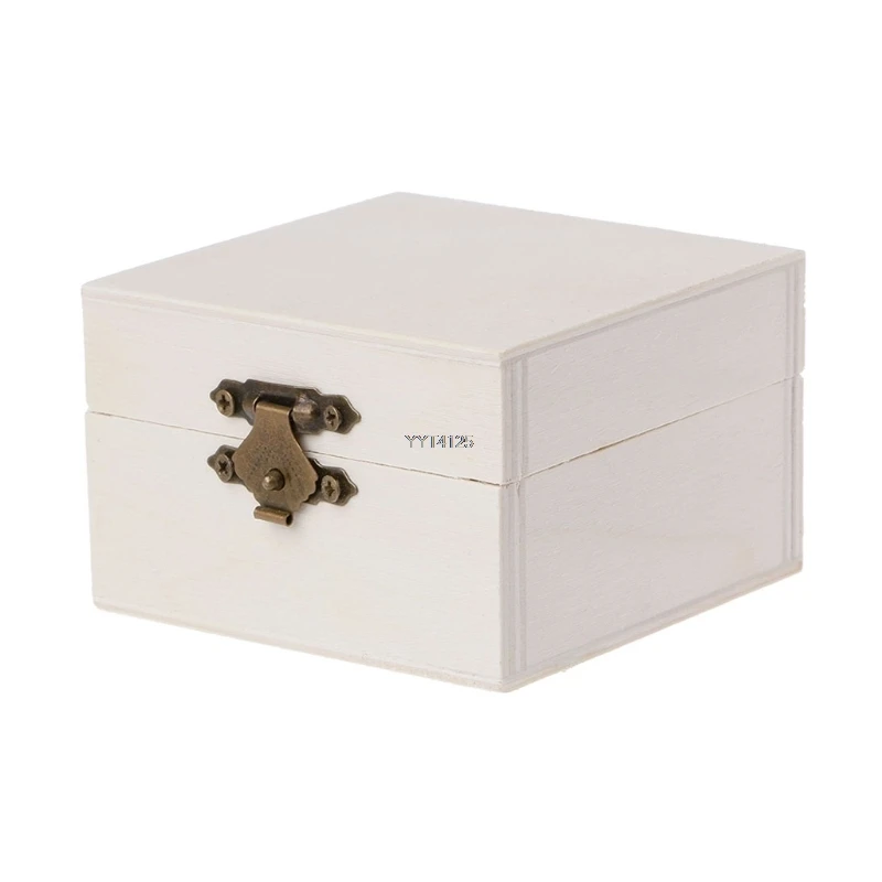 1 шт. шикарные ювелирные изделия квадратной формы с замком коробка для хранения DIY